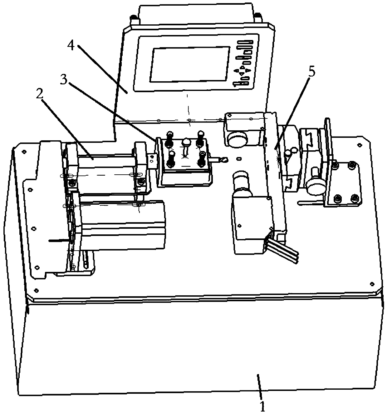 Bit diameter measuring device