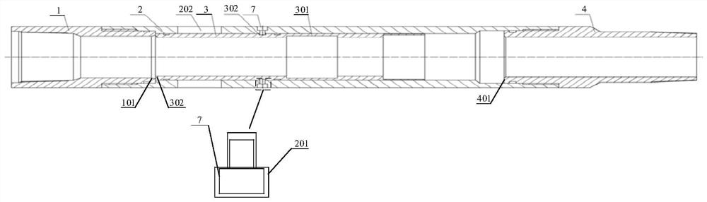 Fracturing device