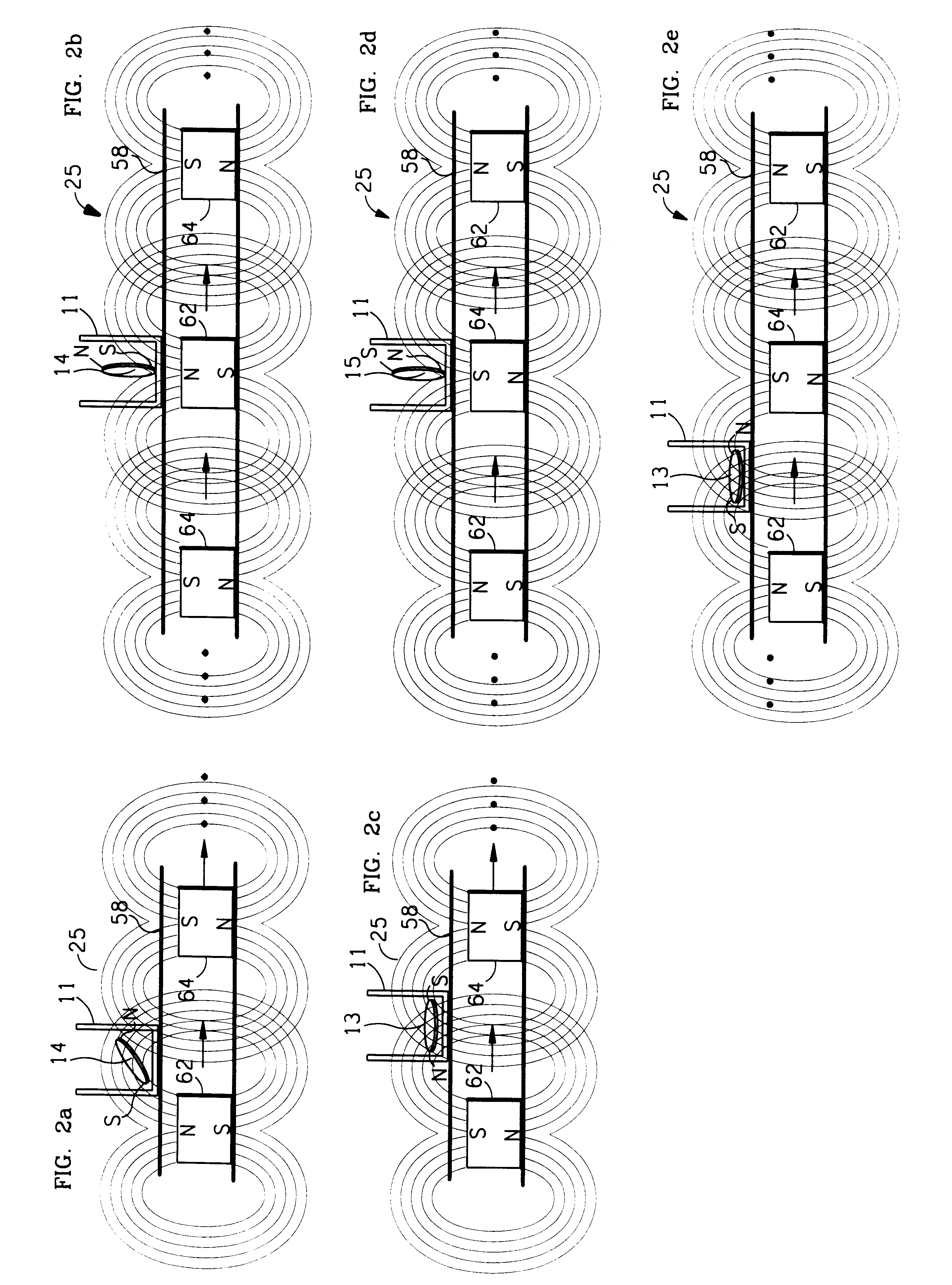 Magnetic tumble stirring method, devices and machines for mixing in vessels