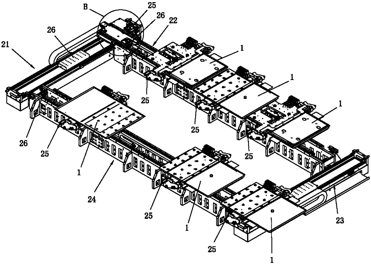 Battery packaging circulation equipment