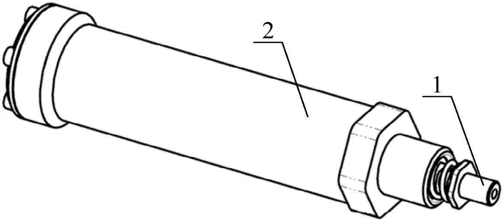 A pin puller based on memory alloy wire