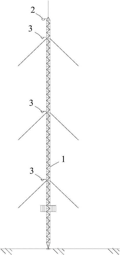 Wind characteristic monitoring system and method based on Beidou satellite