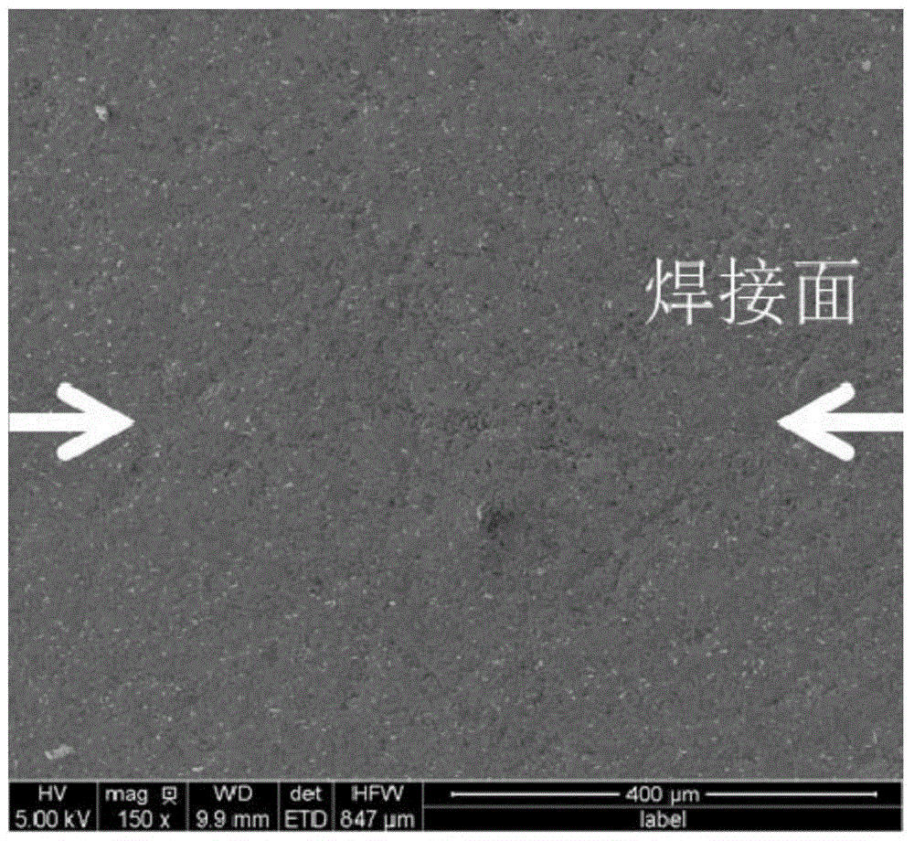 A kind of welding method of max phase ceramic material