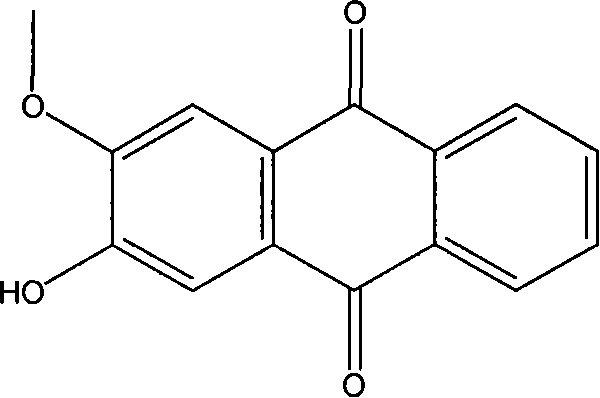 Effective component of hedyotis diffusa and method of preparing the same and application