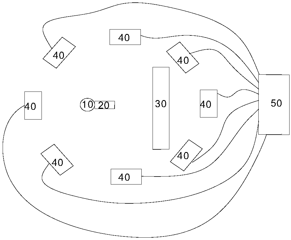 Three-dimensional high-precision real-time aiming and trigger simulation method