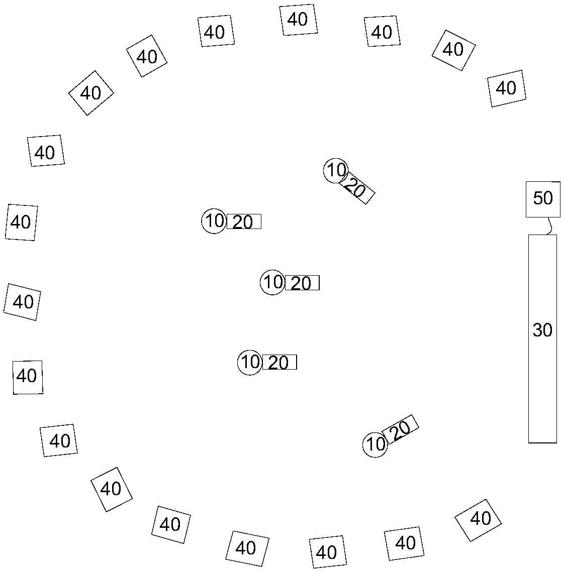 Three-dimensional high-precision real-time aiming and trigger simulation method