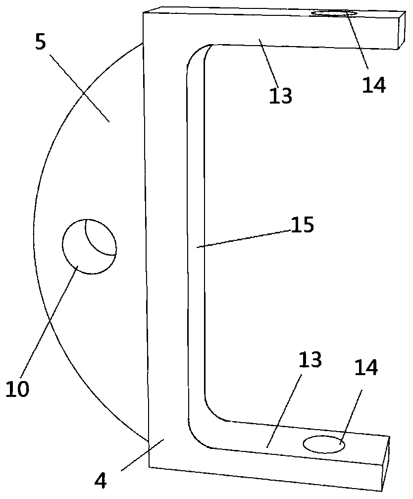 Spring yield type energy dissipator for slope flexible protection system and design method