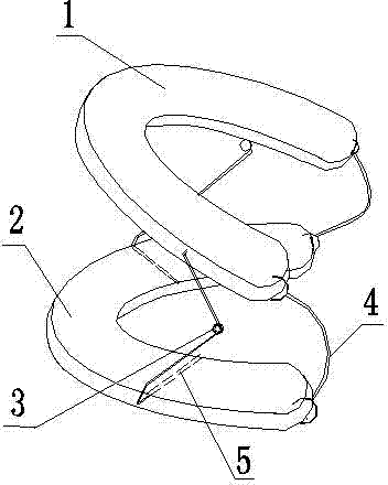 Integral-type initiative oral cavity mouth gag