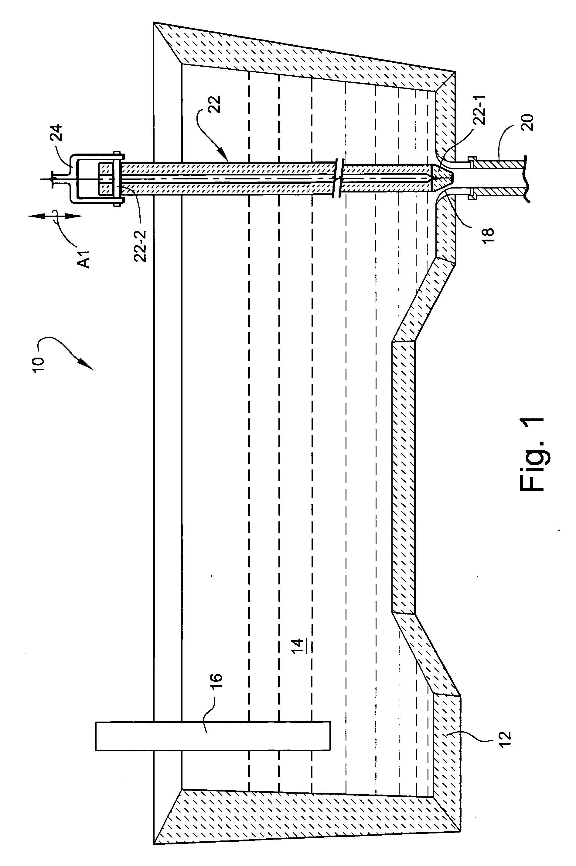 Tundish stopper rod for continuous molten metal casting