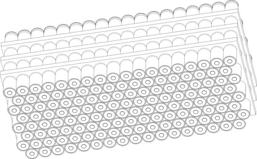 Special lithium iron phosphate accumulator for new energy hybrid electric vehicle