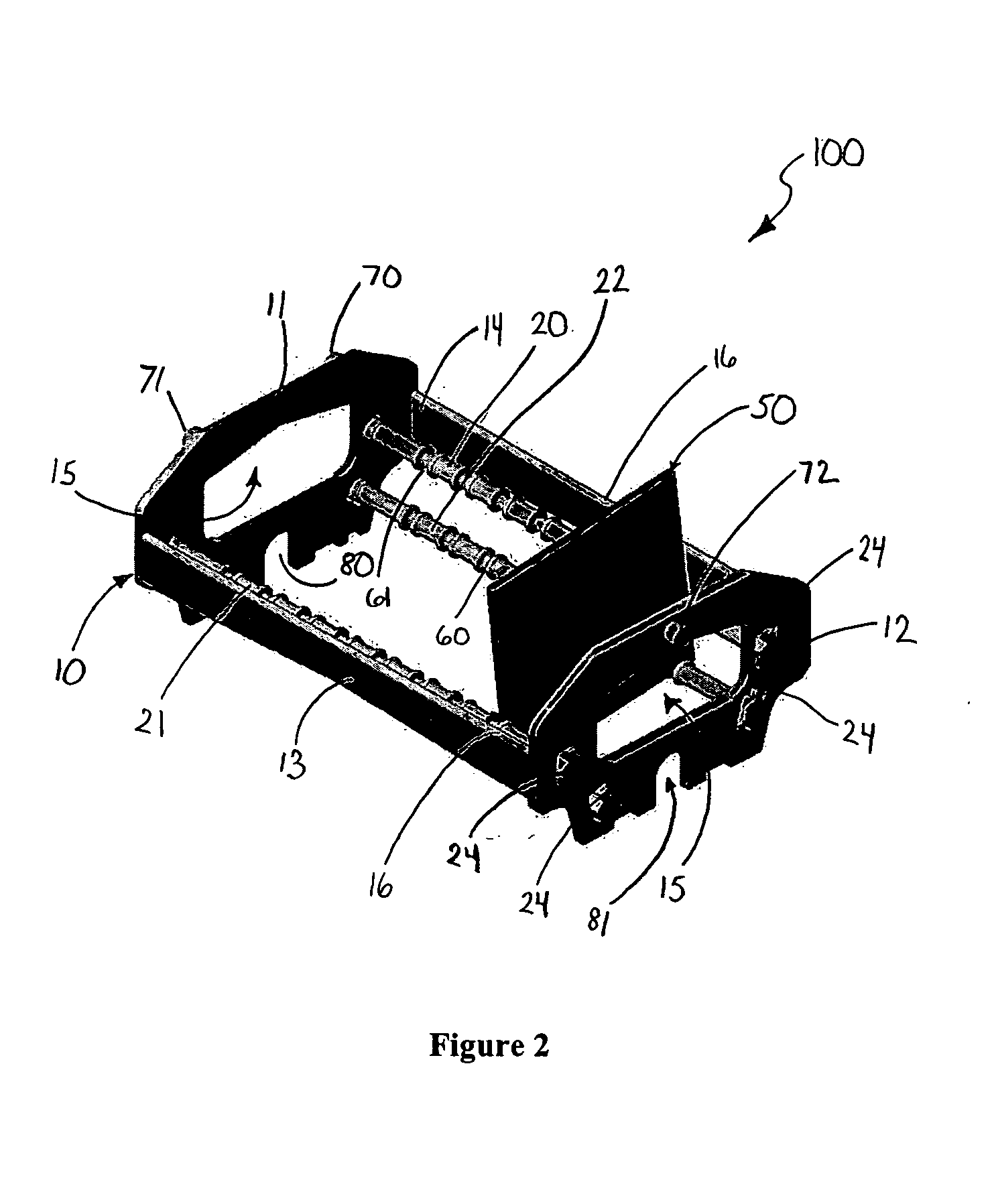 Apparatus for carrying reticles and method of using the same to process reticles