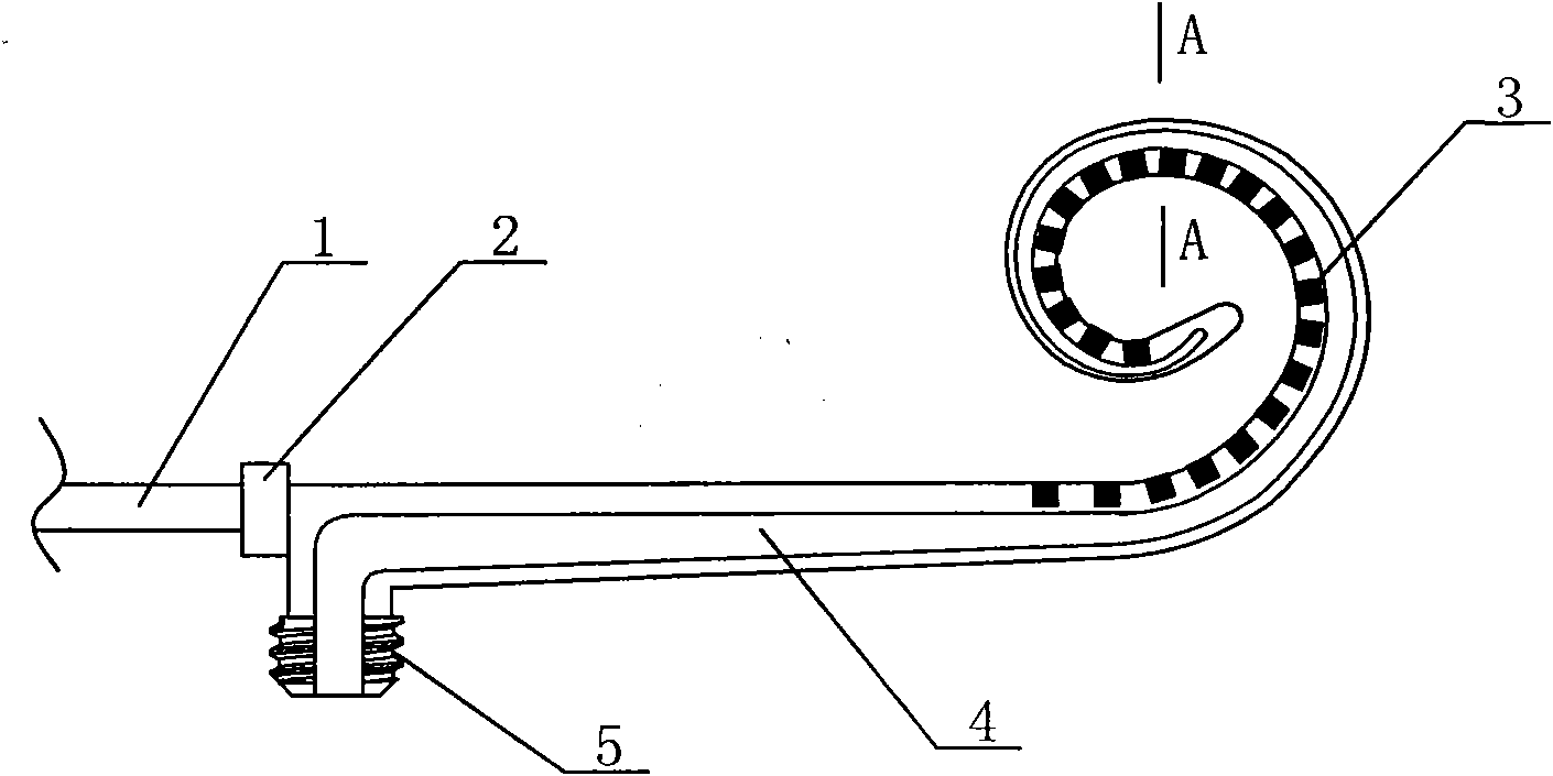 Artificial cochlea pre-bent electrode array union