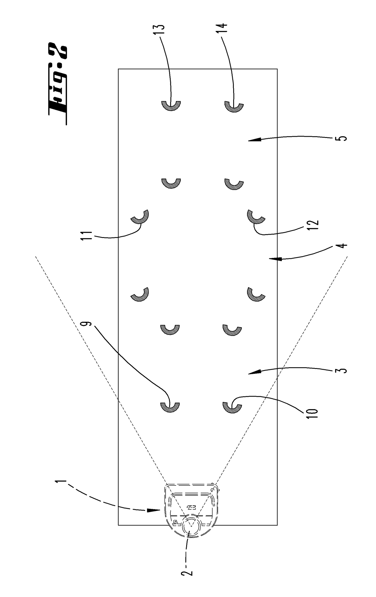 Method for creating an environment map for an automatically moveable processing device