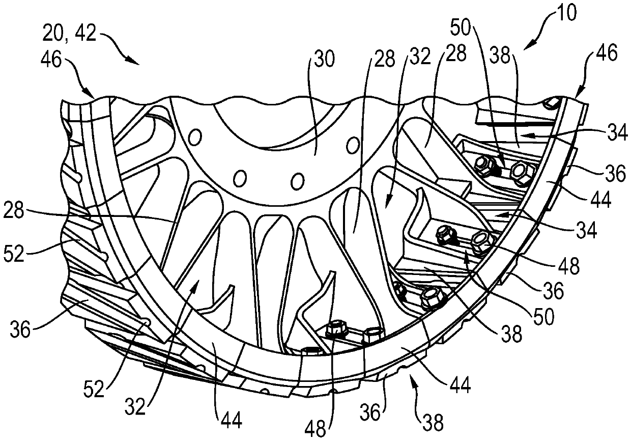 Driving wheel for crawler-type walking mechanism