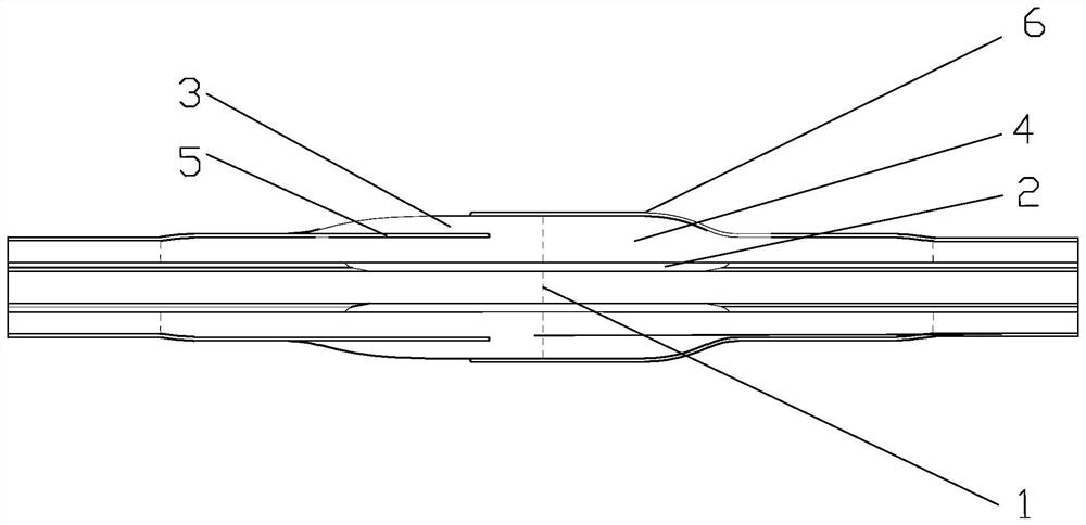 Prefabricated welding type cable insulation joint and manufacturing method thereof