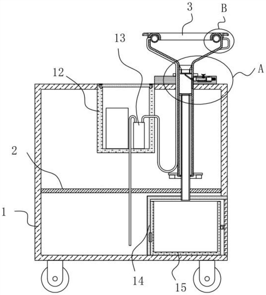 Medical vomit receiving device