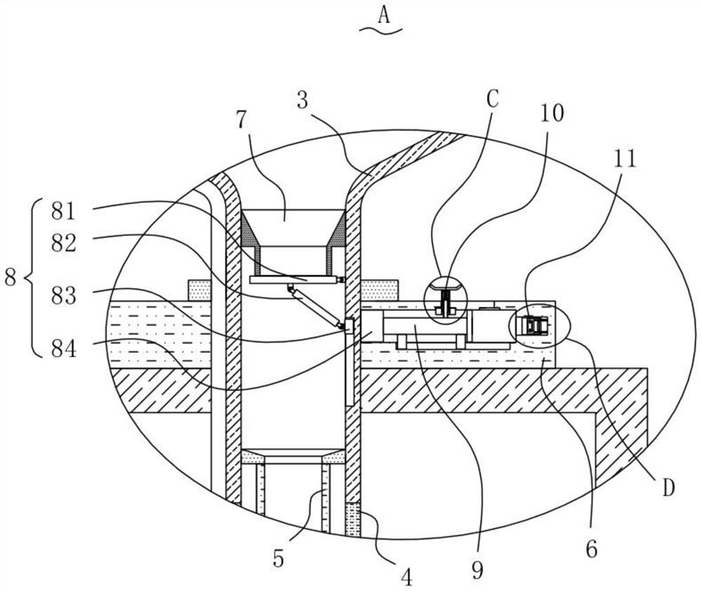 Medical vomit receiving device