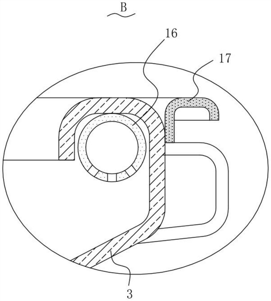 Medical vomit receiving device