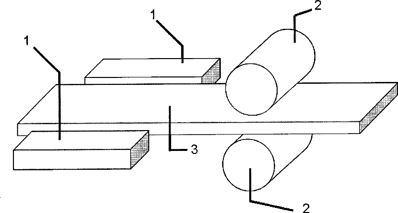 Method for controlling quality of edges of intermediate slabs