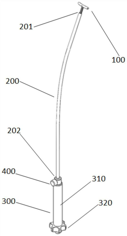 Lifting device convenient to use in anastomosis