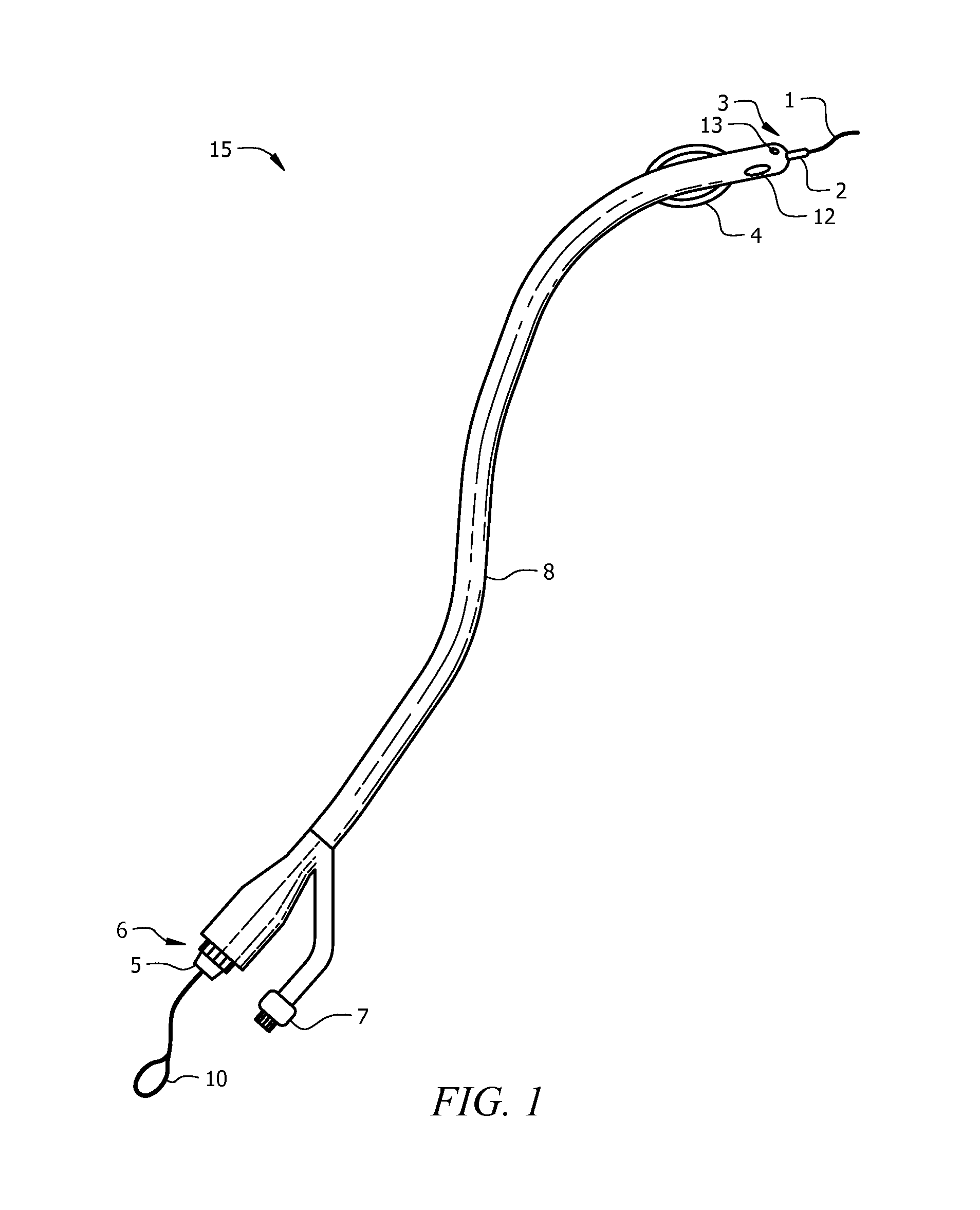 Urethral catheter assembly with a guide wire