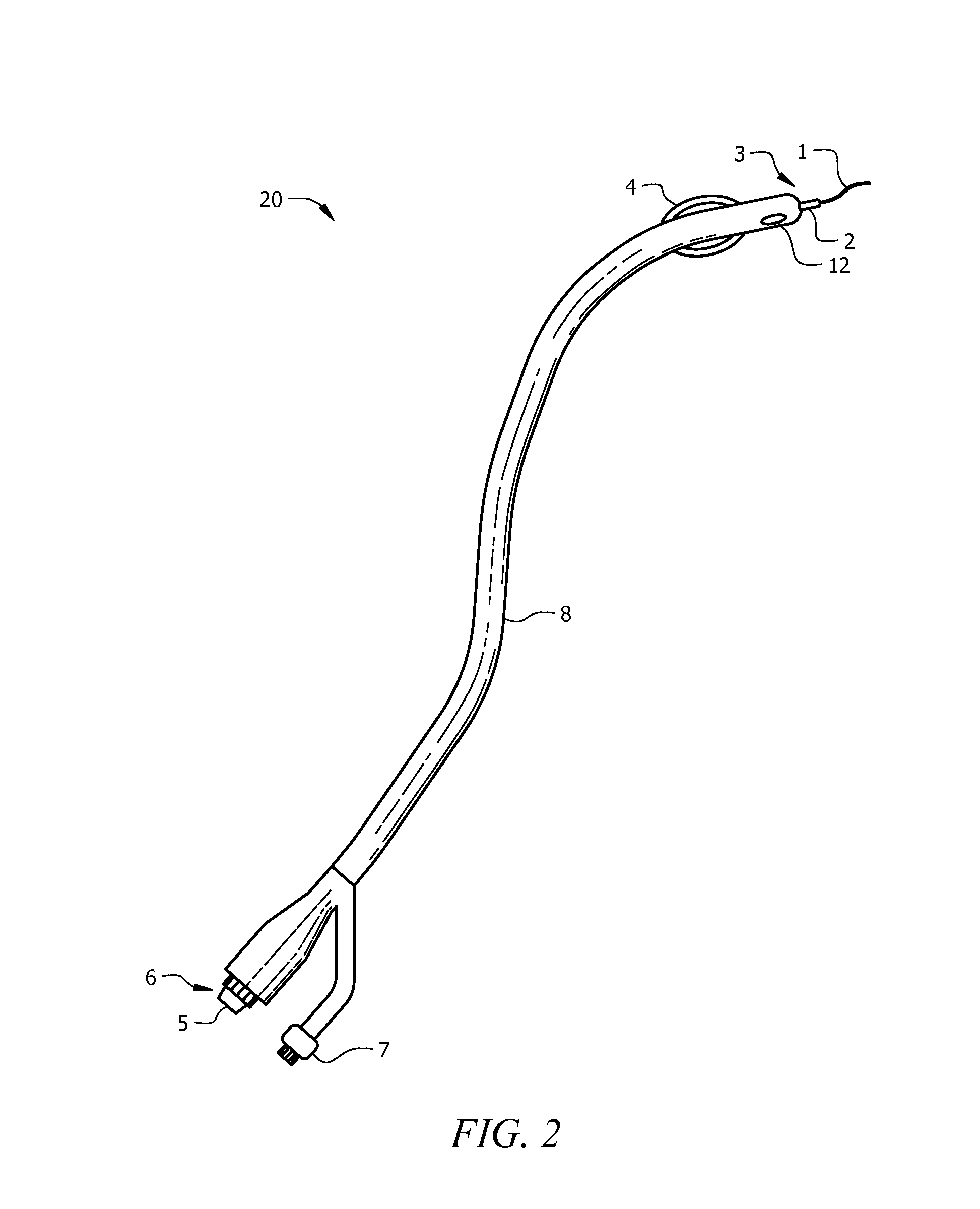 Urethral catheter assembly with a guide wire