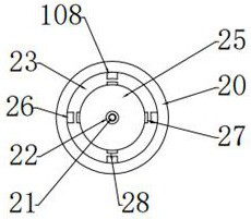 A magnetically cooled non-vibration pump body and end cover dynamic clamping drilling equipment