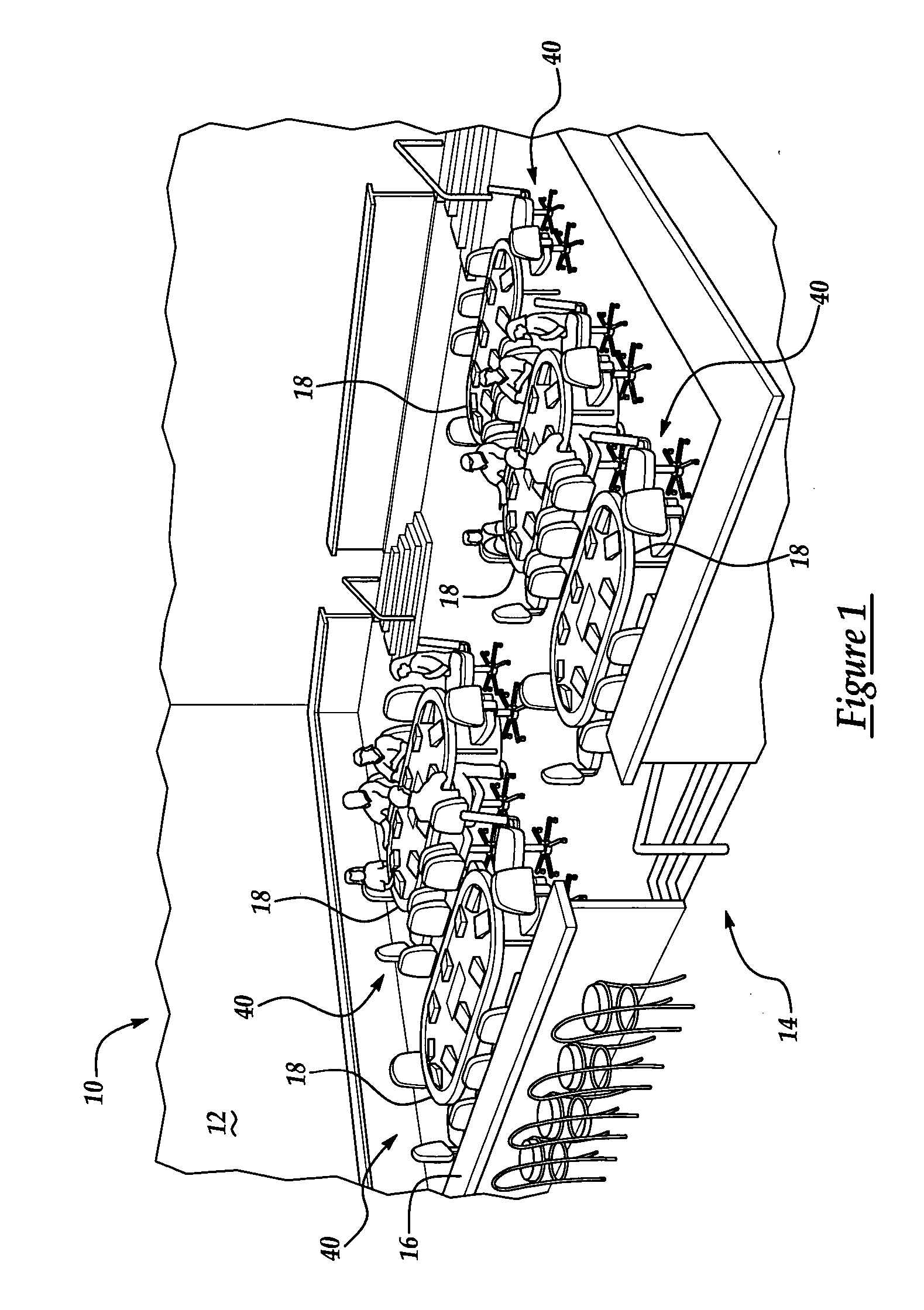 Cashless electronic poker table and method