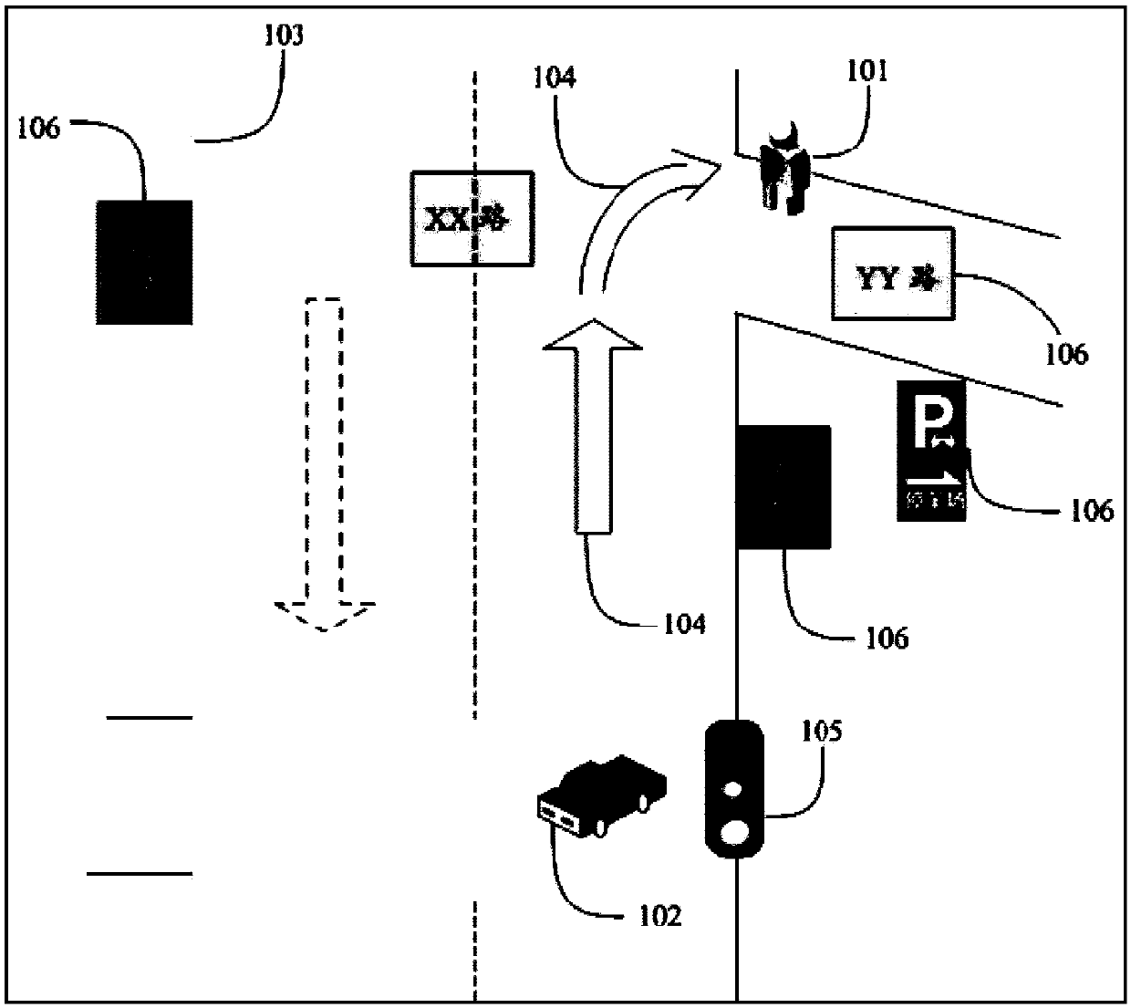 Navigation method, terminal and computer readable medium