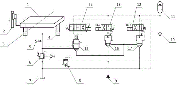 Trajectory planning method for variable speed drop of composite press