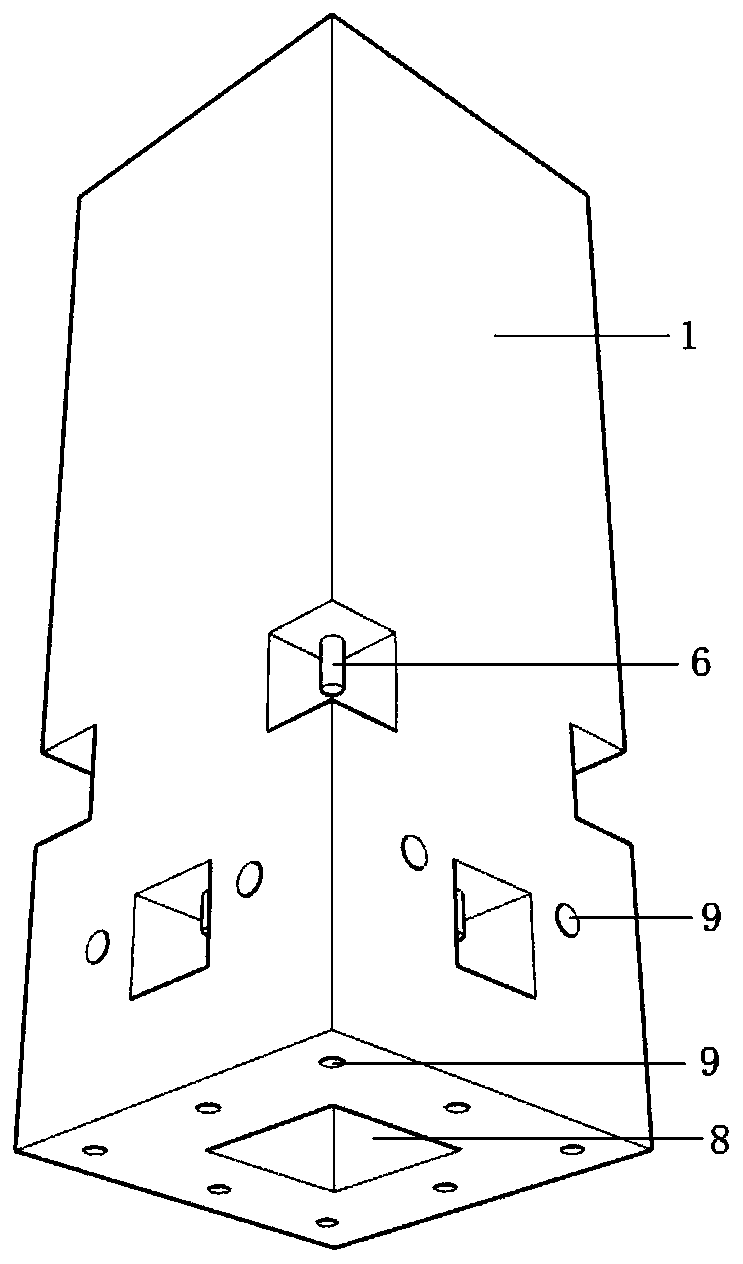 Prefabricated concrete frame dry joints