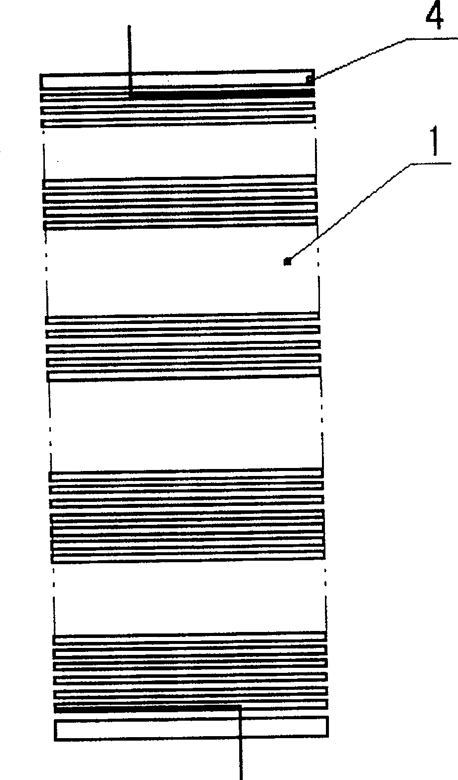 Railway high voltage traction transformer