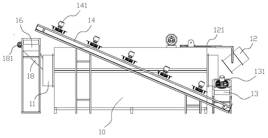 Method for processing tea leaves in roller for long time