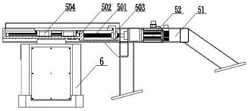 Rocker type automatic truck loading mechanical arm