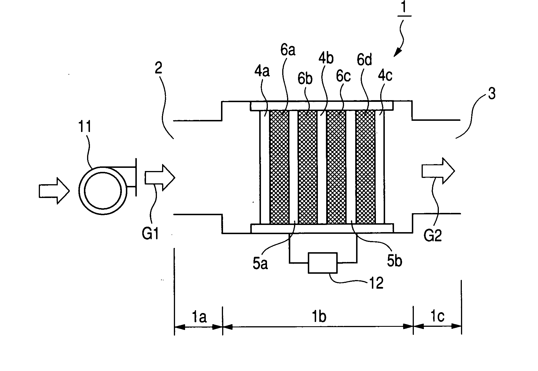 Dielectric, gas treatment apparatus using the same, and plasma generator