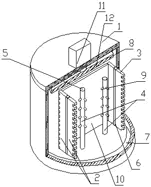 A high vacuum magnetron bush sputtering machine