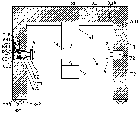 Metal part cutting machine