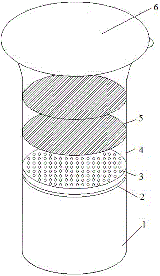 Composite double-layer opening sandwich bottle cap