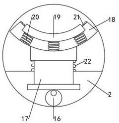 Temporary joint fixing clamp for orthopedic nursing