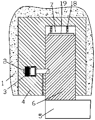 A hanging device for LED lamps