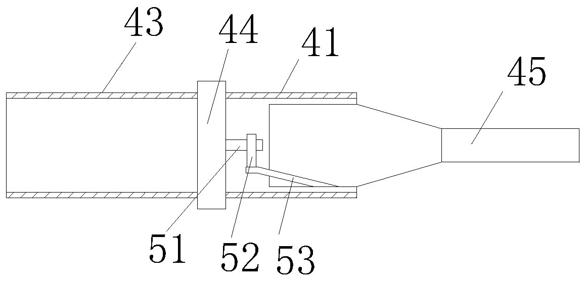 Drilling device for tree drip infusion