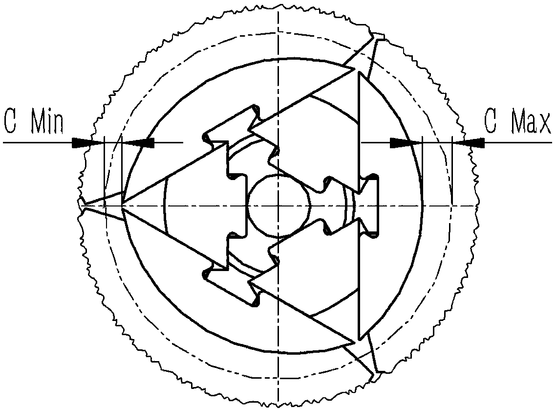 Dovetail telescopic core