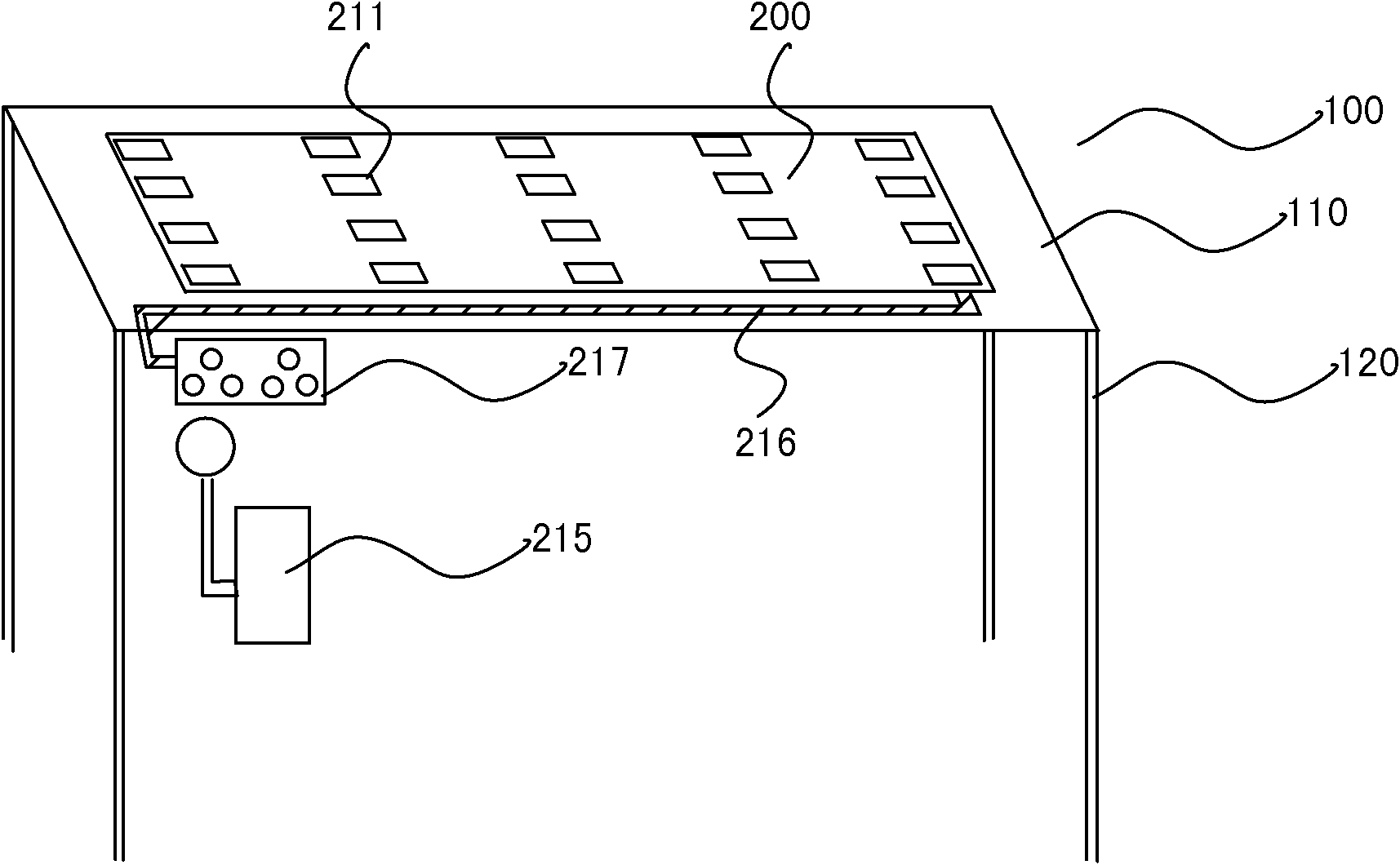 Solar car shed