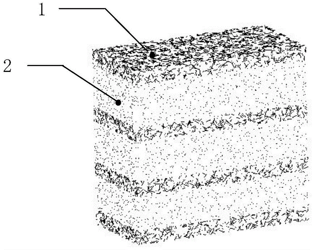 Granular denitrifying bacteria sandwich-type multilayer immobilized bioactive filler, and preparation and application thereof