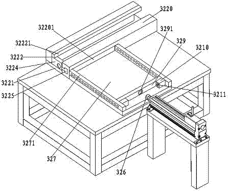 Limiting arm feeding device of assembly machine for main body parts of automobile door limiters