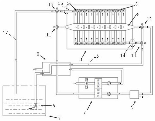 Large aluminum air battery pressurizing and drying system and pressurizing and drying control method thereof