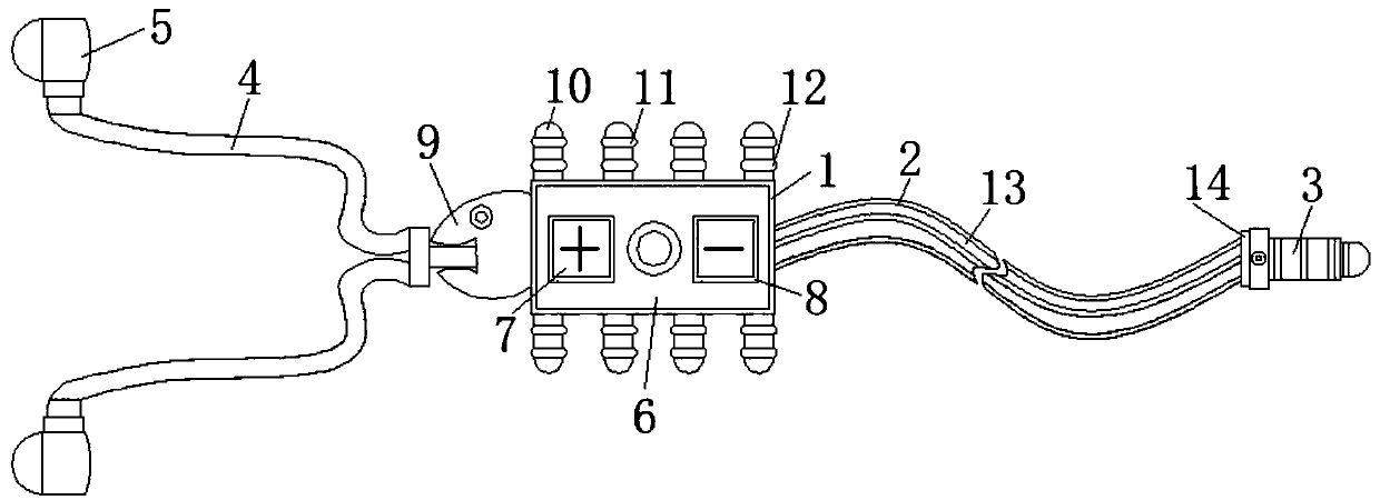 Earphone with excellent winding prevention effect