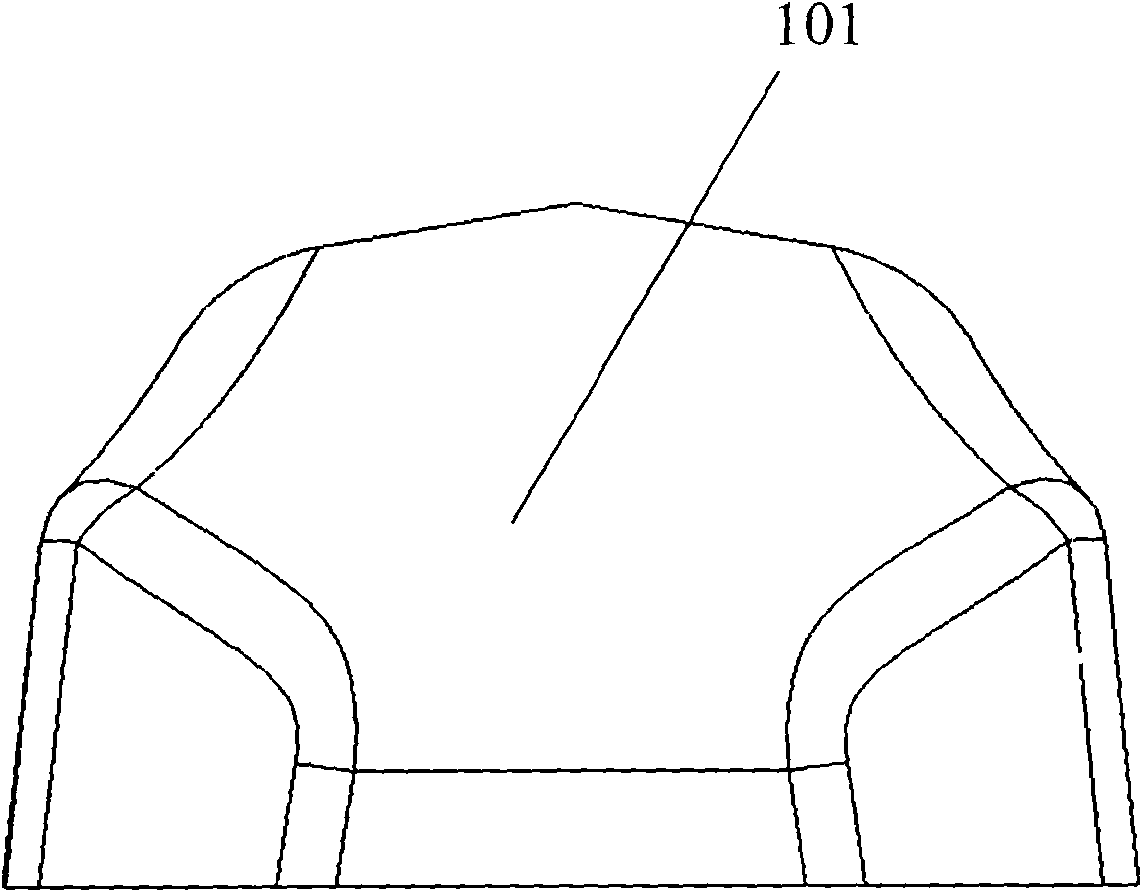 Lens for LED street lamp