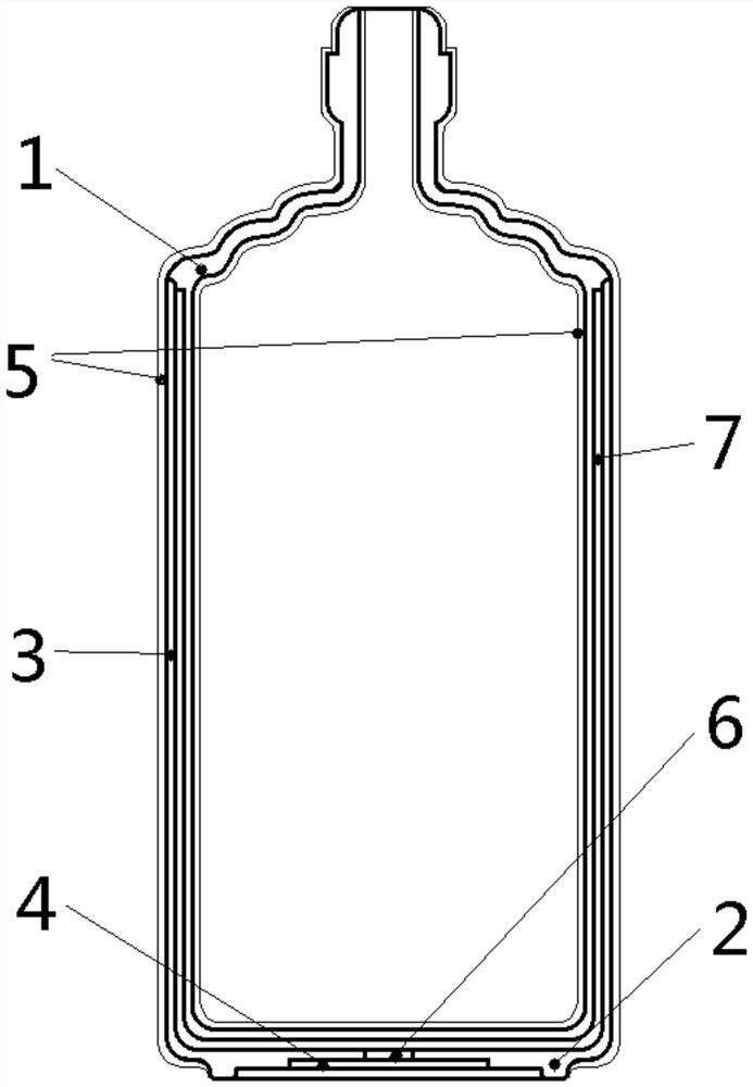 Light quantity nanometer energy-gathering vessel