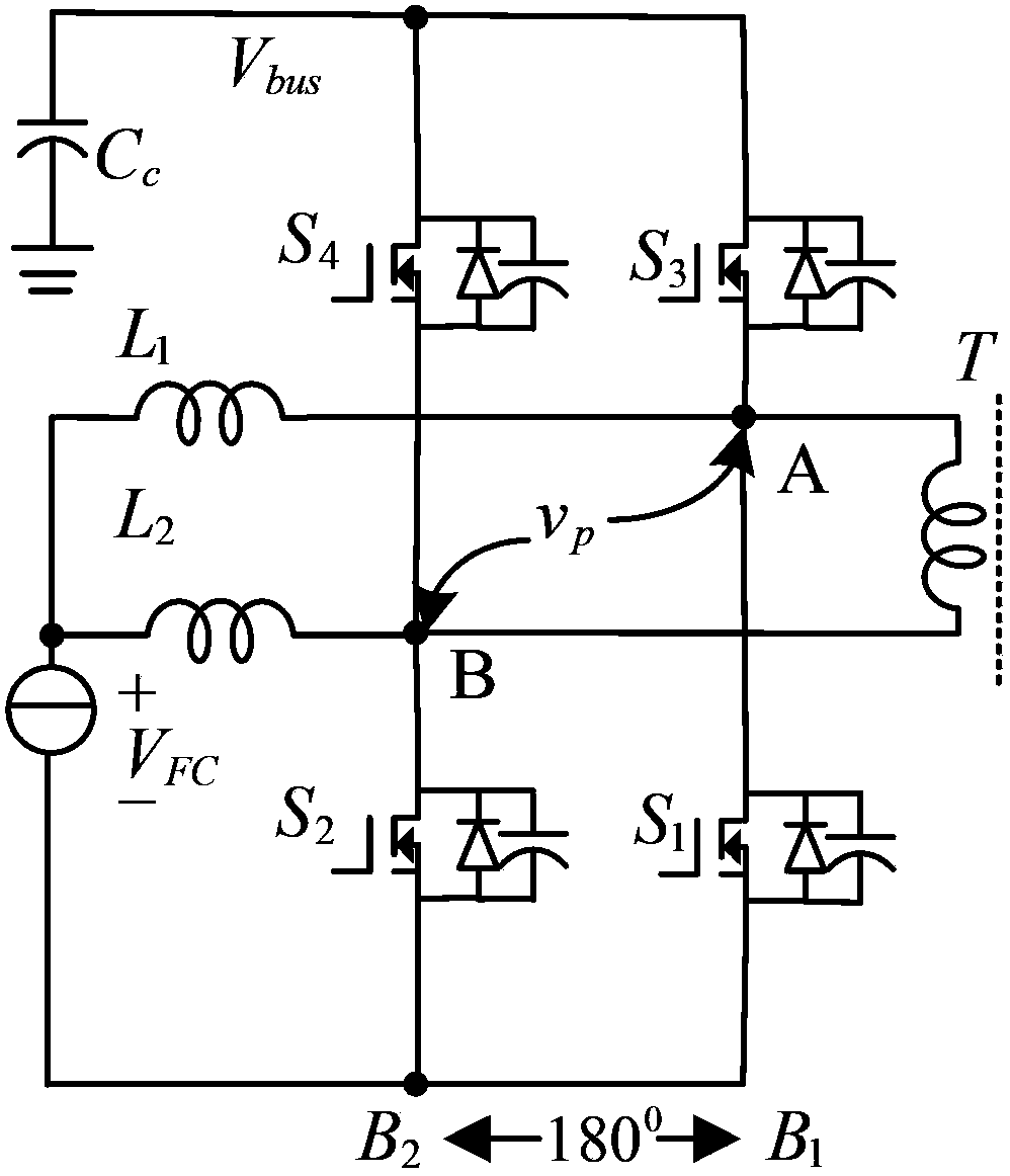 High-gain isolated type direct current-direct current (DC-DC) convertor